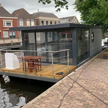Unique New Houseboat Moored 4 Apartment Zwartsluis Exterior foto